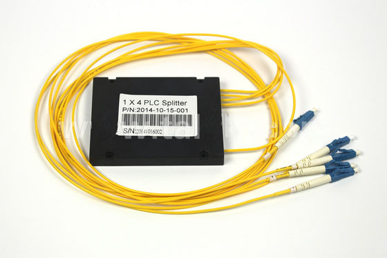 ABS 1 x 4 de Vezel de Optische PLC van LC UPC SM Kabel van de Splitsersg657a1 2.0mm LSZH Vezel