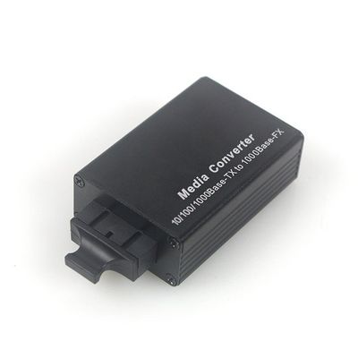 Mini Size 10/100/1000M SM Dual Single Mode-Vezel aan Ethernet-Convertor