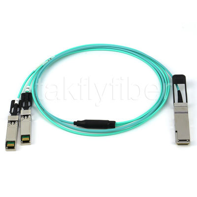40G QSFP+ naar 2*10G SFP+ AOC-kabel