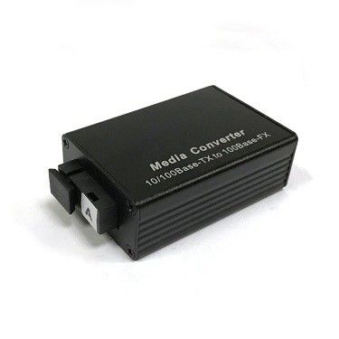 Mini Size 10/100M Optische de Media van Singlemode Simpex Fiber Convertor in Ethernet