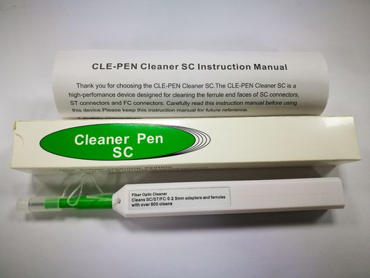 2.5mm SC/FC/ST/E2000 de Vezel Schoonmakende Pen van Kit Cleaning Pen One Click van het Vezel Optische Hulpmiddel