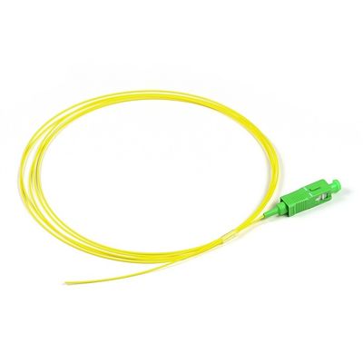 Simplex 1.5m APC 900µM van Sc van de Vezel Optische Vlecht Singlemode OS2