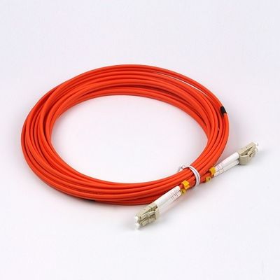 LC aan LC 5m OM1-Vezel Optische Duplexpatchcord 3.0mm LSZH voor Netwerk