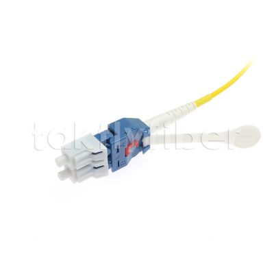 Polariteit Roterende 2,0 mm LC PC Uniboot Duplex Glasvezel Patch Cord met G657A1 Fiber for Network