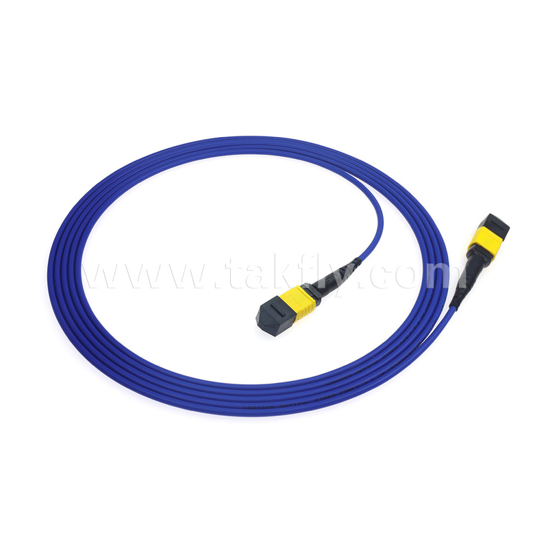 Datacentrum FTTX Glasvezelkabel MPO Patch Cord MTP Trunkkabel Gepantserde SM MM Jumper