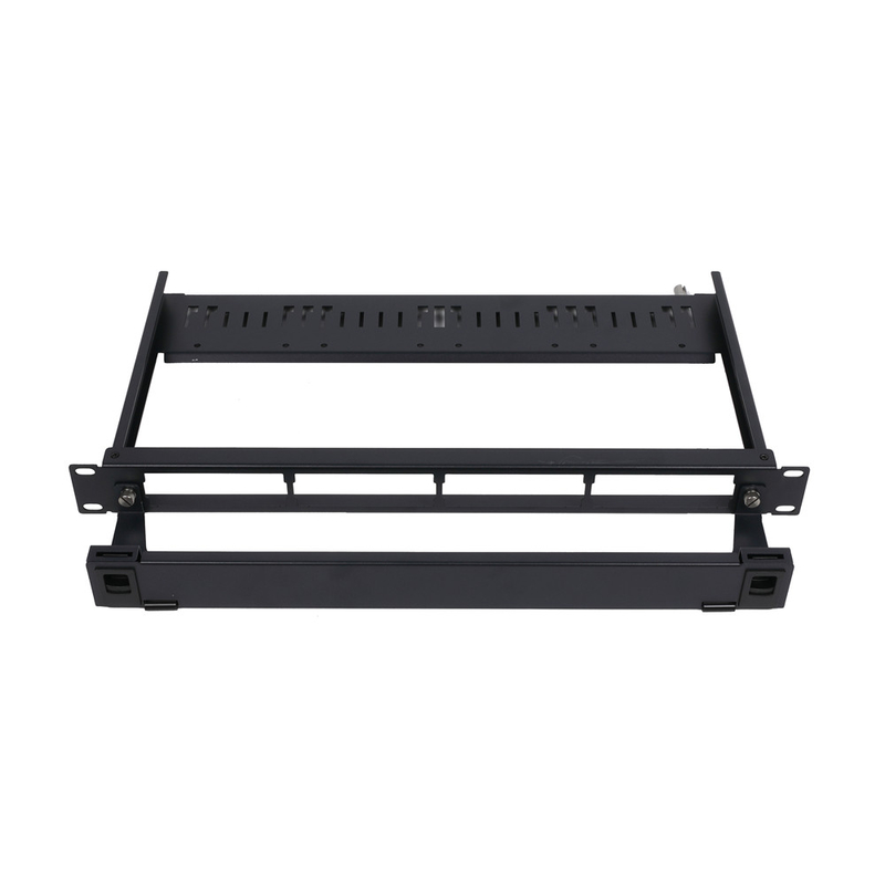 1U Rack Mount MPO-LC Cassette Adapter Panel met 96F Fiber Count Grootte 430*338.5*43.6mm
