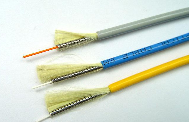 SC FC LC ST Simplex gepantserde optische kabel voor installatie Temperatuur -10°C 60°C