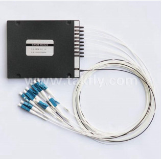 1%TAP 8+1CH CWDM Mux Demux ABS Box 2.0mm 3.0mm LC APC Connector