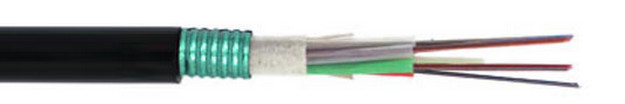 GYFTS 2-144F Optische buitenkabel met waterblokkerende band en buitenmantel MDPE