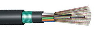 Buitenkabel GYFTY53 2-144F optische dubbele omhulsel met MDPE/HDPE-omhulsel