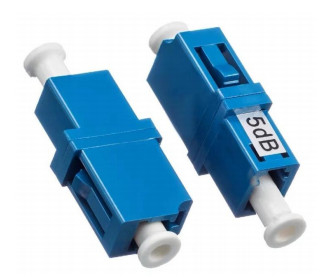 Metalen LC/UPC vaste vrouwelijke-vrouwelijke glasvezel attenuator voor signaalafzwakking