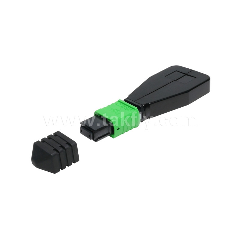 OEM-optische glasvezel Loopback MPO MTP-connector SM/MM-kabelassemblages voor datacenters FTTX