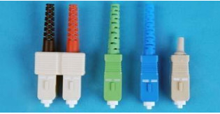 SC Simplex/Duplex glasvezelverbinding Meerdere delen type/Een stuk type