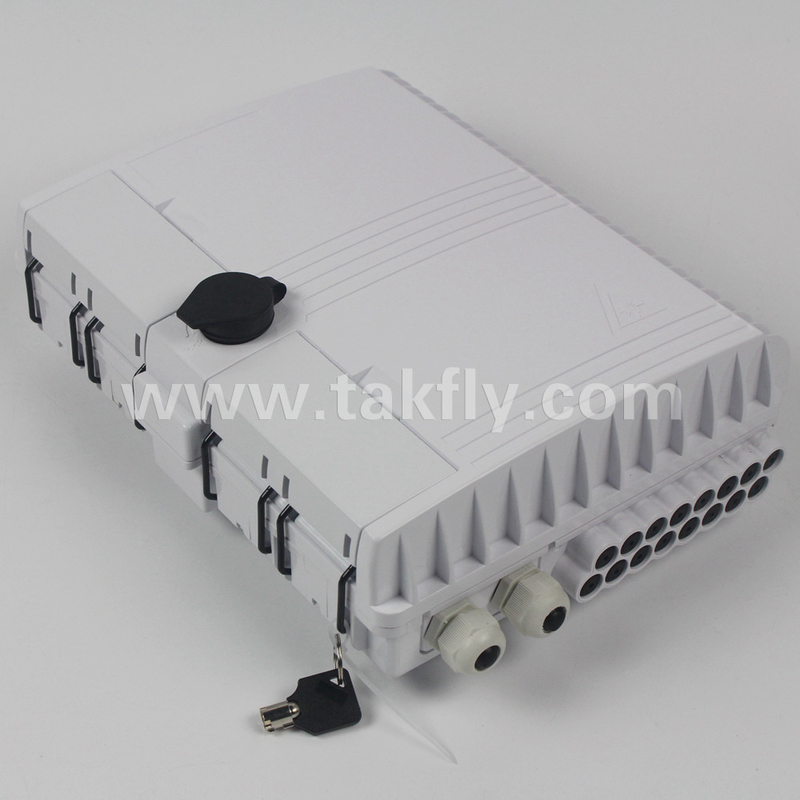 16 poorten FTTx Fiber Cable Termination Box FTKS-1805-16E Lichtgewicht Atmosferische druk 70Kpa-106Kpa