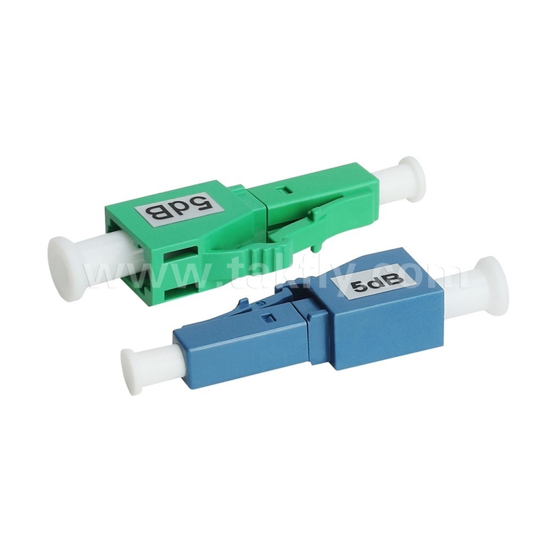 OEM-optische glasvezel attenuator Vaste LC SM/MM UPC/APC Man/Vrouw voor datacenter FTTX