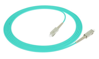 3.0mm Kabeldiachter SC-SC Simplex/Duplex Glasvezel Patch Cord met Returnloss UPCSM≥50dB APCS≥60dB