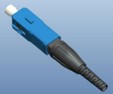Mechanische glasvezelconnector met één kern met gegarandeerd PC 50dB terugkeerverlies