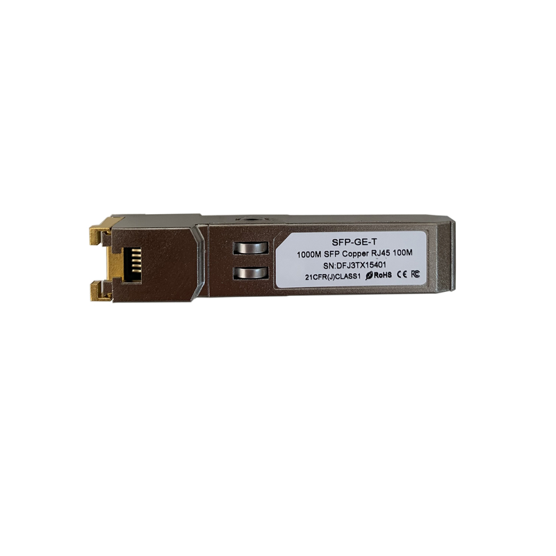 1000BASE-T SFP koper 100m RJ-45 CISCO JUNIPER HUAWEI compatibel SFP optische transceiver module