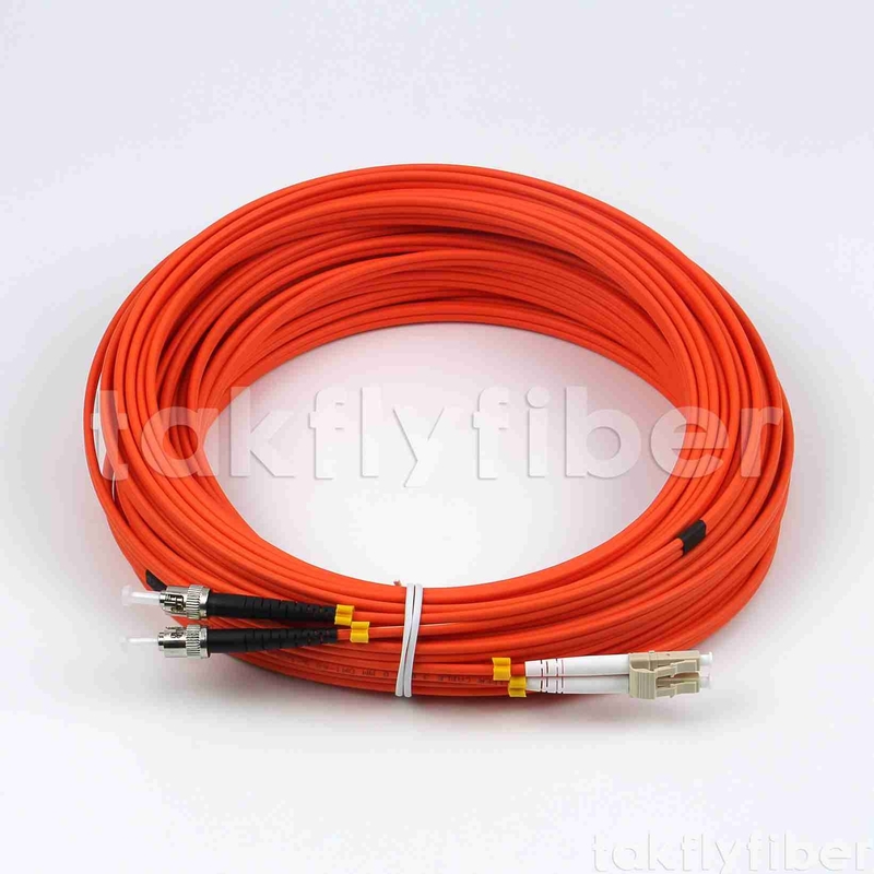 UPC MM Duplex Fiber Patch Cord 3.0mm LSZH ST tot LC OM1 OM2 APC