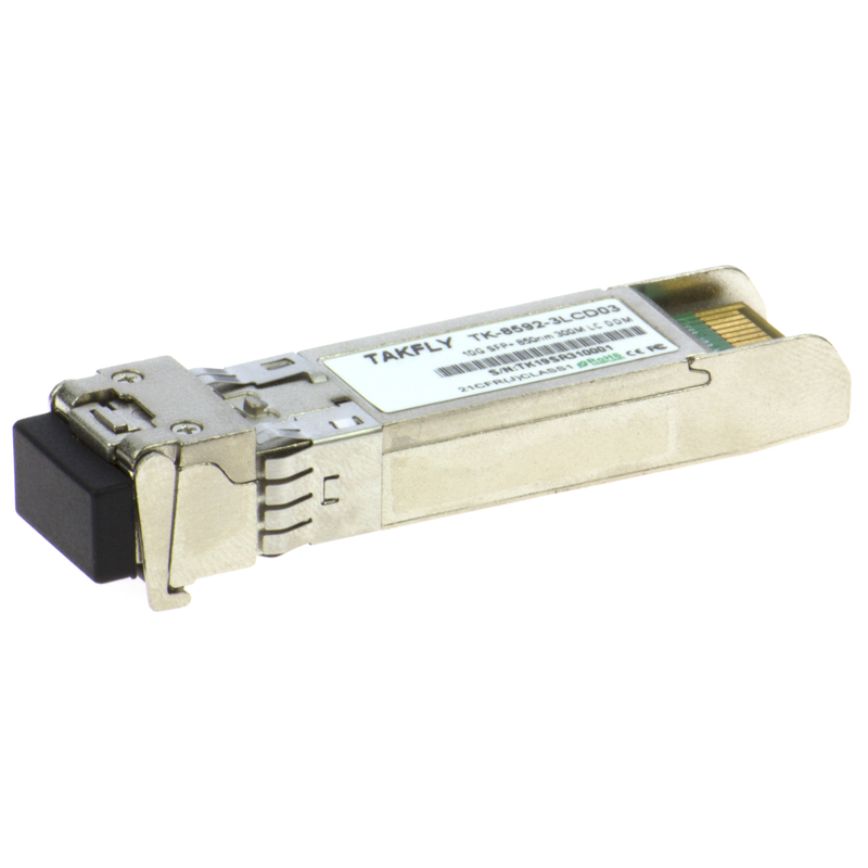 10GBASE-SR 10G SFP+ optische transceivermodule 850nm 300m DDM Duplex LC/UPC MMF Cisco Juniper Huawei Compatibel