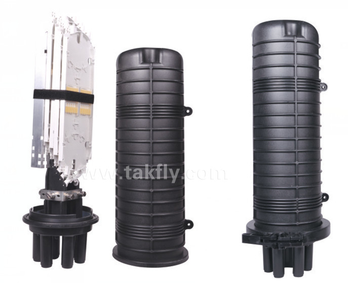 TK-SC-V15 Dome Heat Shrinkable Seal Fiber Optic Splice Closure voor ruwe omgevingen