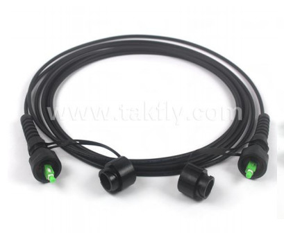 ODVA Waterdicht Patch Cord Kabel Duurzaamheid ≤ 0.2dB met de ondersteunende optische kabel