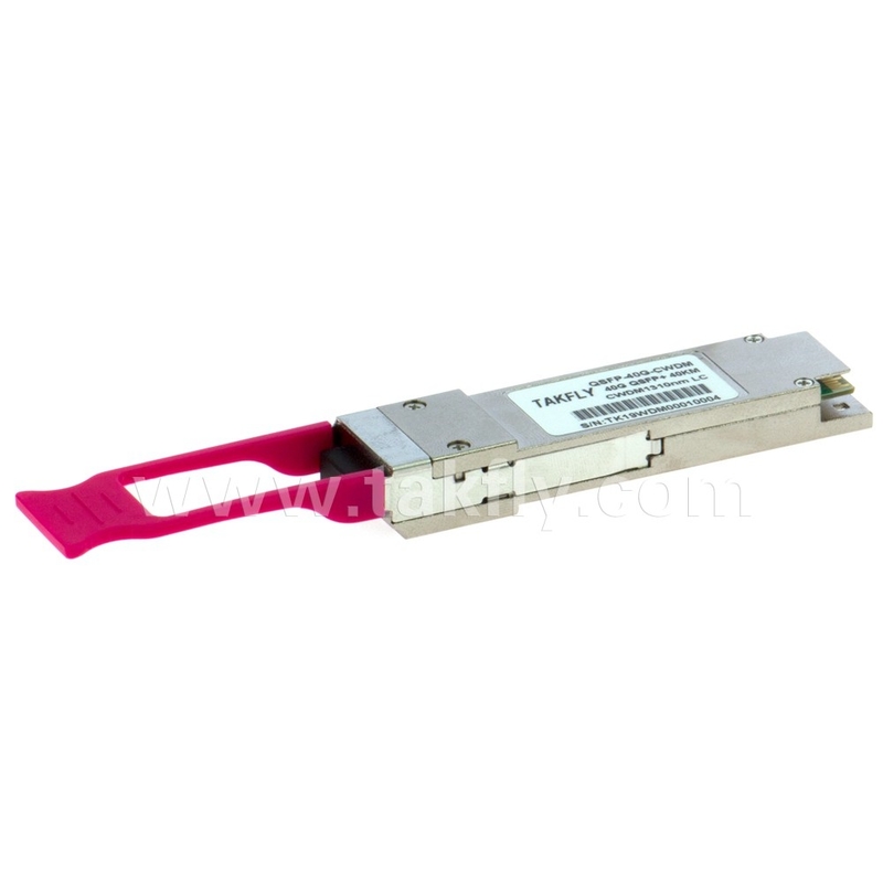 100 Gbps QSFP28 ER4 Lite Optical Transceiver Tot 27.952 Gbps Gegevenspercentage per kanaal