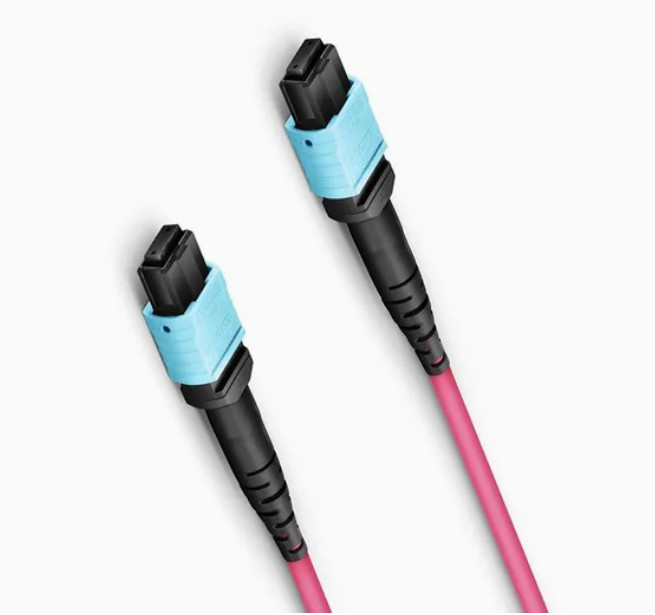 Optische vezels FTTH patch cord trunk kabel PVC materiaal paneel MPO vezel kabel