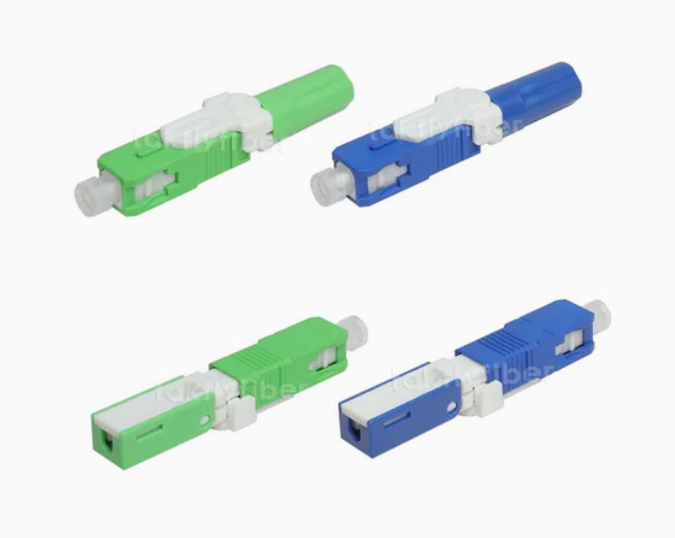 LC Connector Style SC Fast Connector voor FIBER OPTIC CABLE 0,125 mm Fiber Diameter