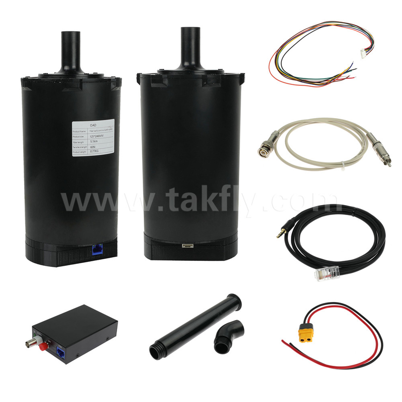 Anti-interferentie langeafstands naakte vezel release box 5KM FPV Aerial Unmanned Aerial Vehicle