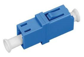 125 μm vezeldiameter APC LC-adapter met polijsttype