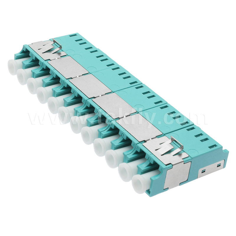 Hoge dichtheid LC glasvezel adapter 6/8/12 manieren APC UPC Single/Multi Mode