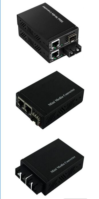 Mini 10/10011000Base-TXnaar 1000Base-FX mediaconverter