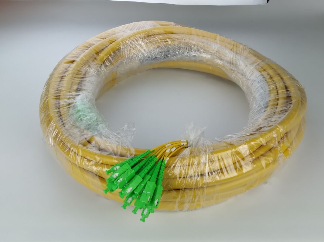 SC-LC 12F Patch cord met 12,5 mm (Fiber optic sub unit 2,0 mm) Kabeldiachter