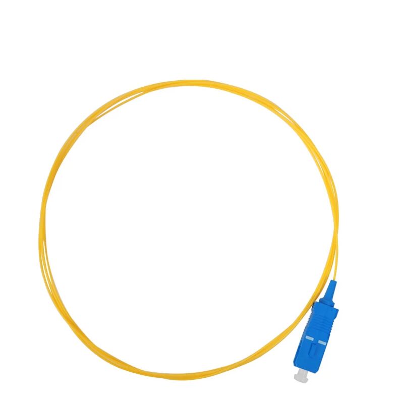 SC Connector Type Fiber Optic Pigtail Simplex and Multicore Models Compatible with Various Optical Communication Systems