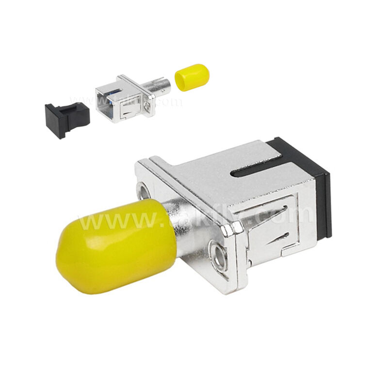 Fiber Optic Coupler ST-SC Simplex Metal Hybrid Adapter Female/Female voor Datacenter Telecom FTTX