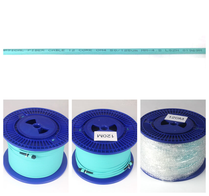 Fabrieksbeëindigde Multicore MPO/MTP Patch Cord voor ruimtebeperkte datacenterimplementaties