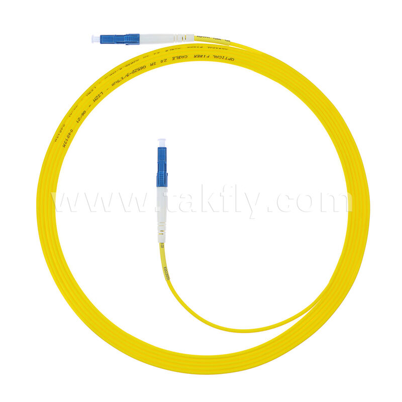 LC-SC patch cord enkelmodus/multimode, simplex & duplex (1 kern 2 kern) glasvezel jumper kabel