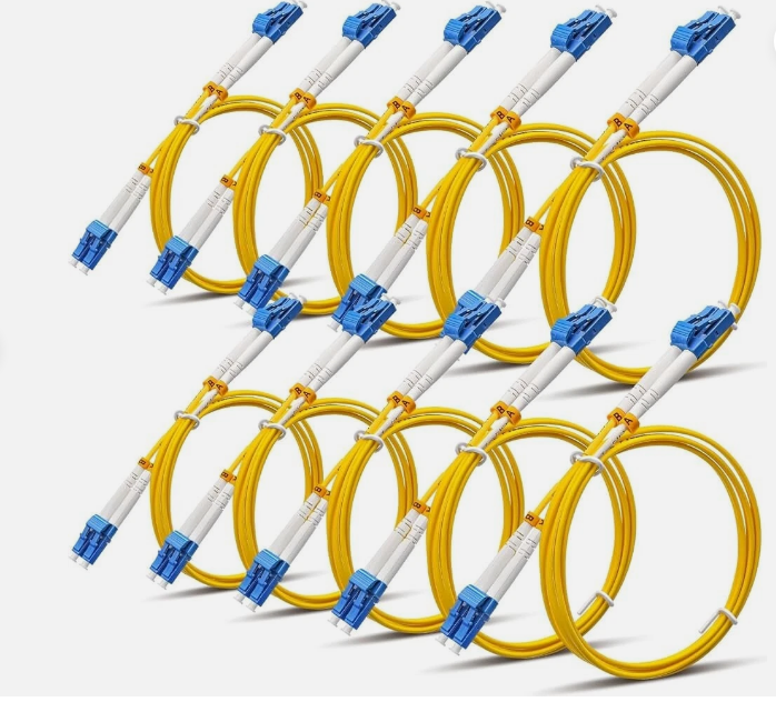 24F LC‑LC patchkabel – laag verlies, hoog retourverlies, voldoet aan Telcordia GR‑326