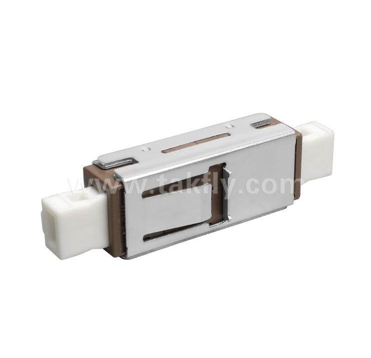 MU Simplex Adapter ️ Compact ontwerp, laag invoegverlies, precisie Zirconia-sleeve, voor hoogdichte vezelverbindingen