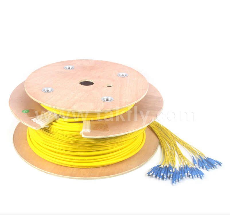 48-Core SC-SC Pre-terminated Breakout Patch Cord   High-Density, Custom Breakout Configurations (Bare Fiber / 0.9mm / 2.0mm / 3.0mm), voor Data Center & Indoor/Outdoor toepassingen