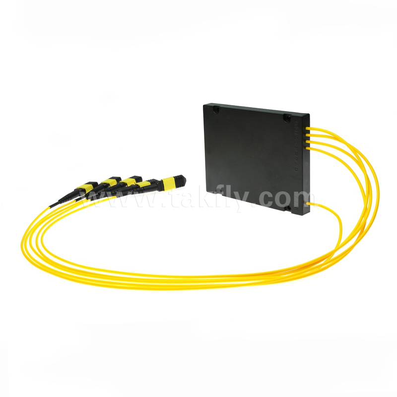 MPO/MTP Fanout Cable PLC Splitter 1x4 Single-Mode Glasvezel voor Data Center FTTX