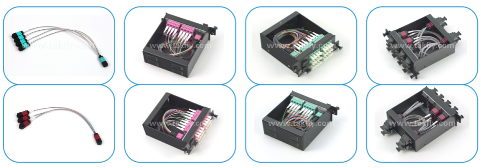 Nieuw ontworpen MPO-patchpaneel en rackmontage met hoge dichtheid | MPO-kabelassemblages | Voor glasvezelnetwerkoplossing