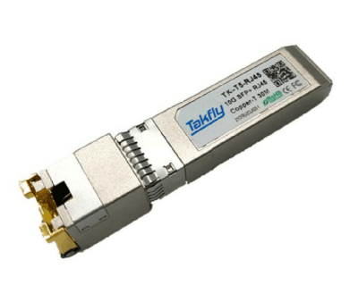 10G BASE-T SFP+ koperzendontvanger | Hoogwaardig en glasvezelnetwerk | (TK-T5-RJ45)