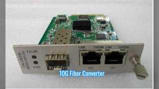 10G Fiber Media Converter Betrouwbare netwerkverbinding