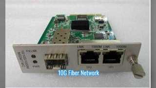 10G Fiber Media Converter Betrouwbare netwerkverbinding