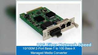 10G Fiber Media Converter Betrouwbaar netwerk