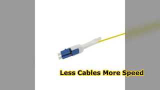 LC Uniboot Patchcord SM G657A2 voor datacentertoepassingen met hoge dichtheid