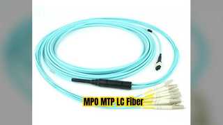 MPO MTP LC Breakout glasvezel patchsnoer