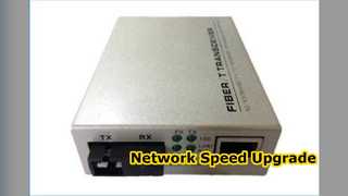 Gigabit glasvezelmediaconverter TX naar FX